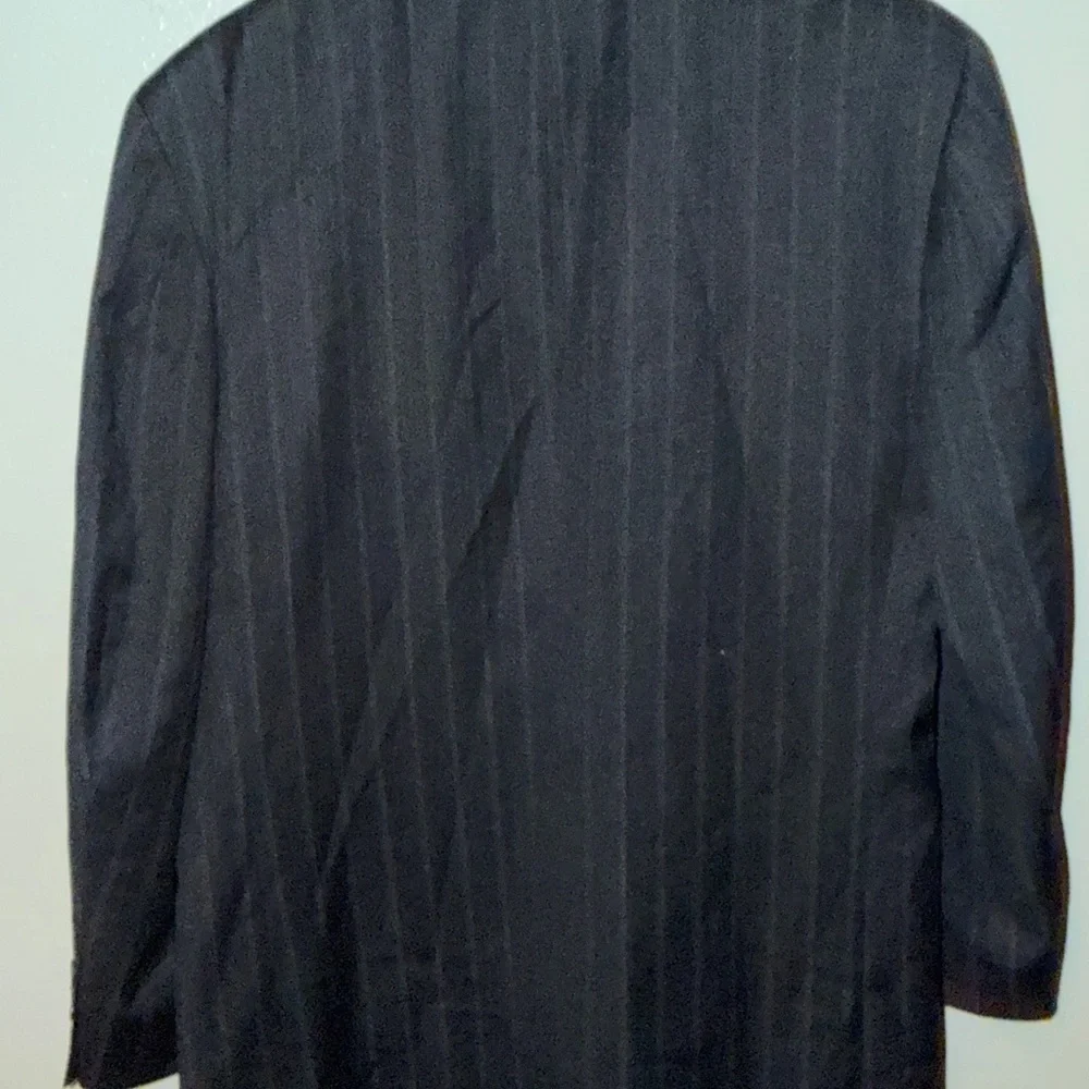 Oscar de la Renta Menswear Cashmere Blend Pinstripe Blazer 42R